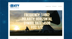 Desktop Screenshot of metv.org